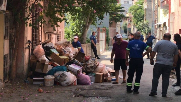 Adana’da ‘Çöp Ev’ Temizlendi