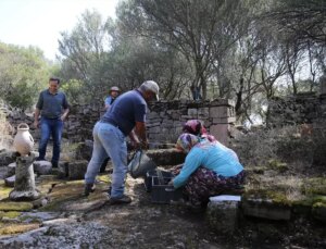 Aigai Antik Kenti’ndeki Sarnıçlar Hala Kullanılıyor