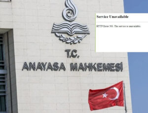 Anayasa Mahkemesi’nin İnternet Sitesine Ulaşılamıyor