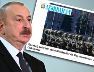 Azerbaycan Resmi Gazetesi’nden Erdoğan’a Cevap: Zaferin Mimarı Azerbaycan Ordusudur…