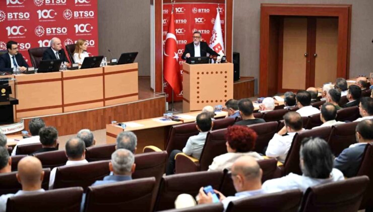 Btso Başkanı: Bursa’daki Sanayi Kuruluşları Planlı Alanlara Taşınmalı