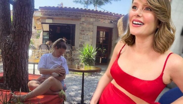 Burcu Biricik’ten Kızı Luna ile İlk Paylaşım