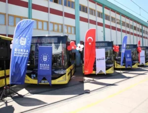 Bursa Büyükşehir’in Ulaşım Filosu Büyüyor