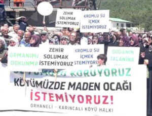 Bursa’da Köylüler Madene Karşı: ‘Zehirlenmek İstemiyoruz’