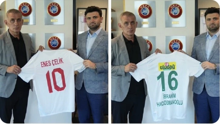 Bursaspor Başkanı Enes Çelik’ten Tff Lideri’ne Ziyaret!