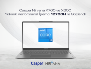 Casper Nirvana X700 ve X600 Intel “H” Serisi İşlemcilerle Yenilendi