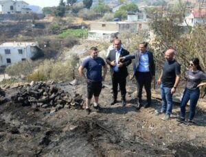 CHP Heyeti Yangın Bölgesinde İncelemelerde Bulundu