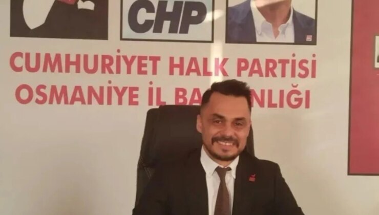 CHP Osmaniye İl Başkanı Mehmet Orhun Döğüşçü’nün Vefatının Ardından Yeni İl Başkanı Mutlu Yavuzer Oldu