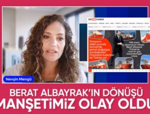 Ensonhaber’in Berat Albayrak Manşeti Gündem Oldu