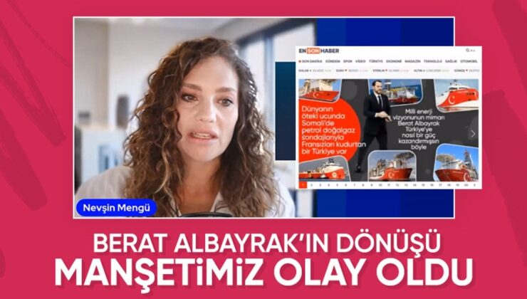 Ensonhaber’in Berat Albayrak Manşeti Gündem Oldu