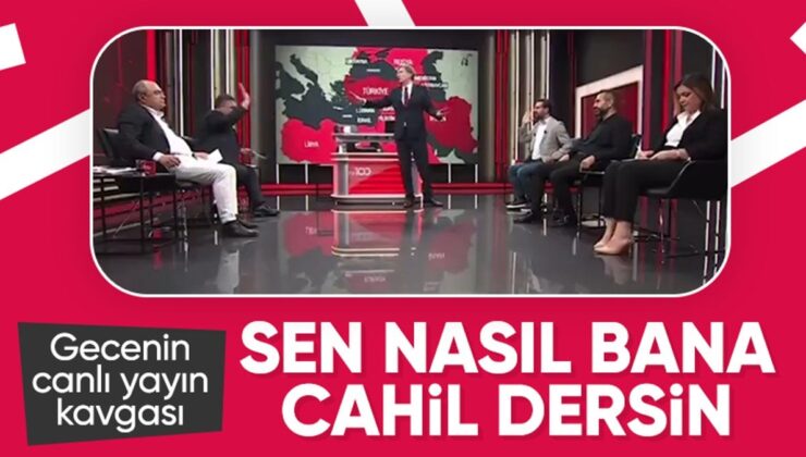 Ersan Şen ve Hacı Güzel Canlı Yayında Birbirine Girdi