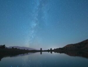 Erzincan’da Perseid Meteor Yağmuru Eşsiz Görünümler Sundu