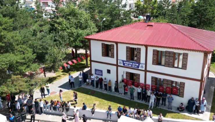 Erzurum Büyükşehir Belediyesi Hüseyin Altın Bilgi Konutu’nu Açtı