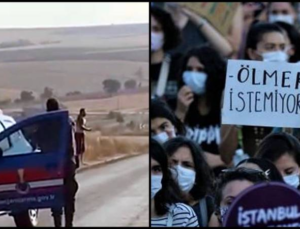 Eşini Döverek Katleden Erkek, Jandarmayı Görünce Kendisini Öldürmekle Tehdit Etti