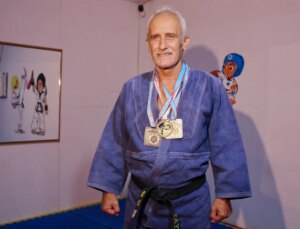 Eskişehir’deki Veteran Judo Atletleri Dünya Şampiyonası İçin İdman Yapıyor