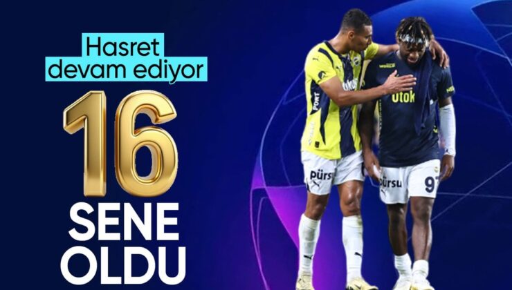 Fenerbahçe’nin Devler Ligi Hasreti 16 Yıla Çıktı