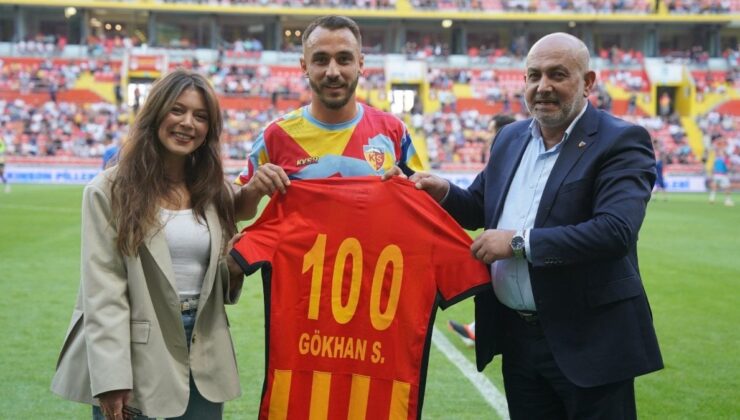 Gökhan Sazdağı, Kayserispor Formasını 100. Kez Giydi