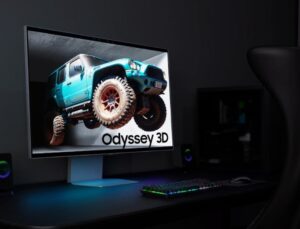 Gözlüksüz 3b Oyun Monitörü: Samsung Odyssey 3d