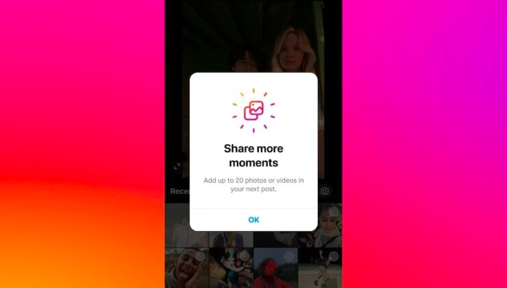 Instagram Artık Bir Gönderide 20 Fotoğraf ve Video Paylaşılmasına İzin Veriyor