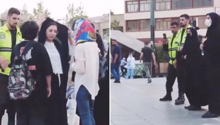 İran’da Şort Giyen Erkeğe “Ahlak Polisi” Müdahalesi! Ters Kelepçe ile Gözaltına Aldılar