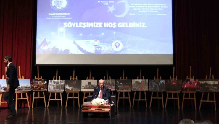 İsmail Kahraman, 15 Temmuz Gecesi Yaşananları Rizelilere Anlattı