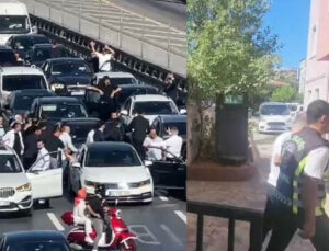 Küçükçekmece’de Yolu Kapatıp Halay Çekenler Gözaltına Alındı