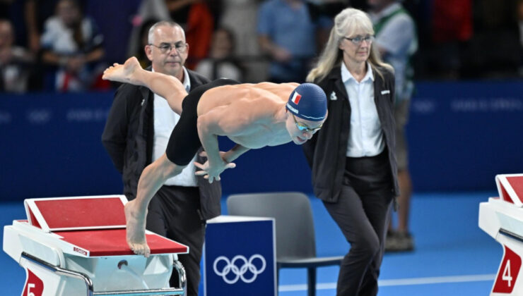 Leon Marchand 1.5 Saatte 2 Olimpiyat Rekoru Kırdı