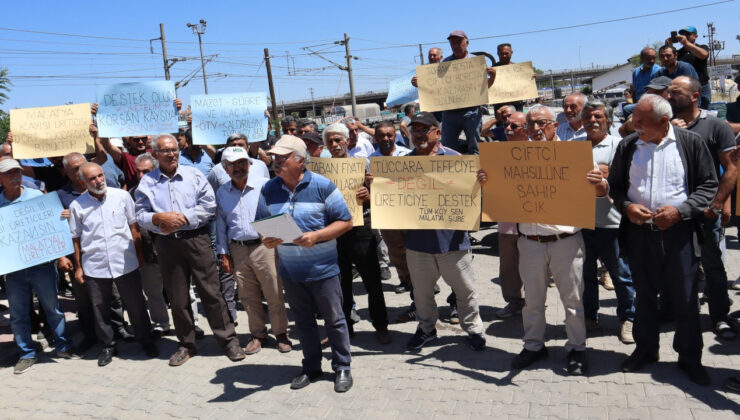 Malatya’da Çiftçiler Kayısı Fiyatını Protesto Etti