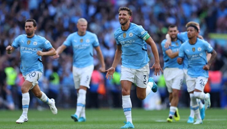 Manchester United’ı Yenen Manchester City, Community Shield’ı Kazandı