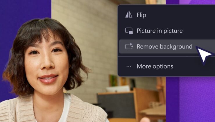 Microsoft Clipchamp Yeni Görüntü Arka Planı Kaldırma Özelliği Aldı