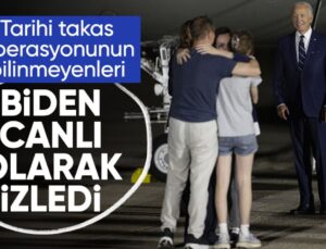 MİT’in Takas Operasyonunu ABD Başkanı Biden Canlı Takip Etti