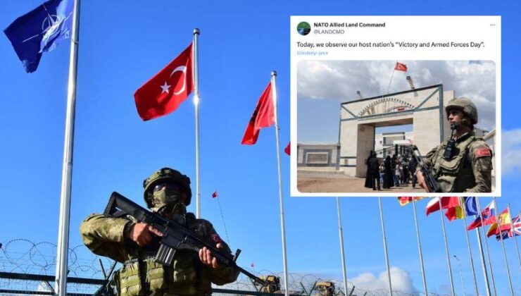 NATO, Afrin Hastanesi Önünde Nöbet Bekleyen Türk Askeri Fotoğrafıyla Yayımladığı 30 Ağustos Paylaşımını Sildi