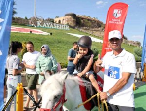 Nevşehir’de Çocuklar Atlarla Buluştu