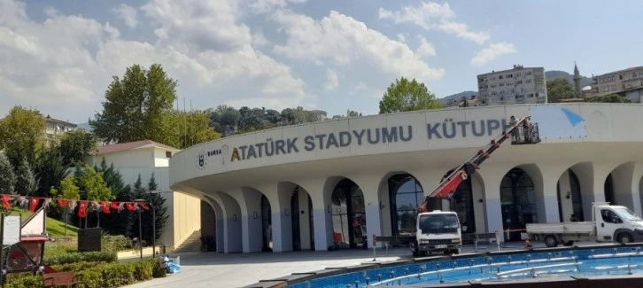 Orası Artık Atatürk Stadı Kütüphanesi !