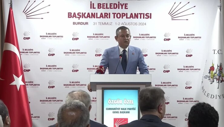 Özgür Özel: Bu Sıkıntı Artık Belediyecilik Meselesi Olmaktan Çıktı. Bugün Belediye Hizmetlerinde ‘Hatt-I Müdafaa Yoktur, Sath-I Müdafaa’ Vardır