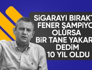 Özgür Özel’in Sigara ve Fenerbahçe Anısı