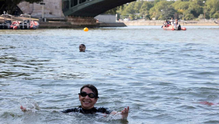 Paris Belediye Başkanı: Sen Nehri’nde Yüzdüğü İçin Hasta Olan Atlet Yok