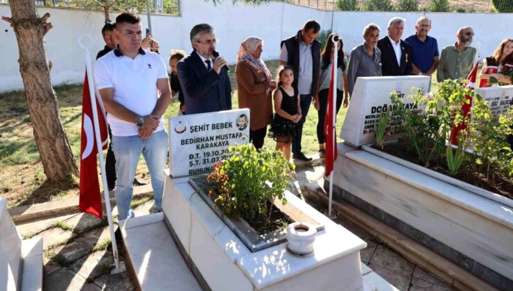 Pkk’nın Eyp Saldırısında Şehit Olan Anne ve Bebekleri Anıldı