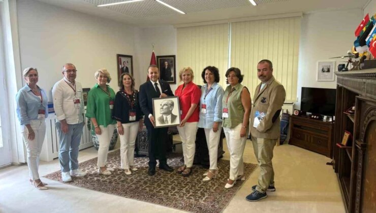 Prag Büyükelçisi Dr. Egemen Bağış, Eskişehir Rumeli Balkan Kültür ve Dayanışma Derneği’ni Ağırladı