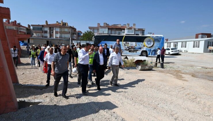 Selçuklu Belediyesi Yatırımları Meclis Üyeleri Tarafından İncelendi