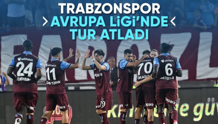 Son Dakika! Avrupa Ligi’nde Ruzomberok’u Yenen Trabzonspor Tur Atladı