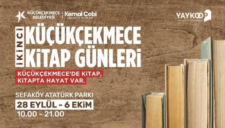 2. Küçükçekmece Kitap Günleri 28 Eylül’de Başlıyor