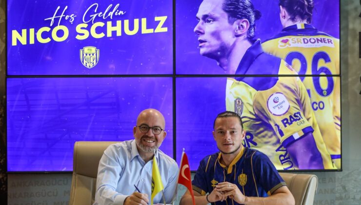 Alman Futbolcu Nico Schulz, Mke Ankaragücü’nde