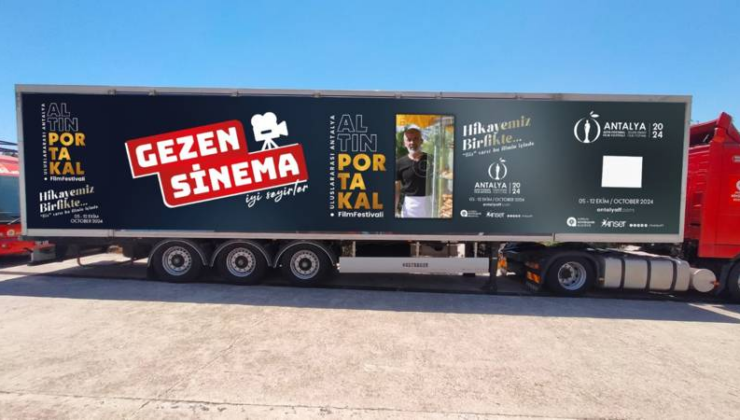 Altın Portakal Sinema Tır’ı, Şenlik Öncesinde Yolculuğuna Başlıyor