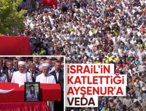 Ayşenur Ezgi Eygi Son Yolculuğuna Uğurlandı