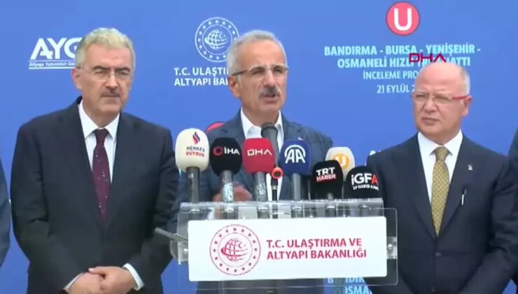 Bakan Uraloğlu, Bursa’daki Hızlı Tren Projesinde İdari Sorunların Çözüldüğünü Açıkladı