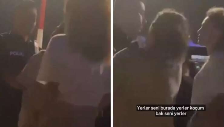 Bu Ne Cüret! Ünlü Sanatkarın Kızı, Polisi Tehdit Etti: Yerler Seni Koçum