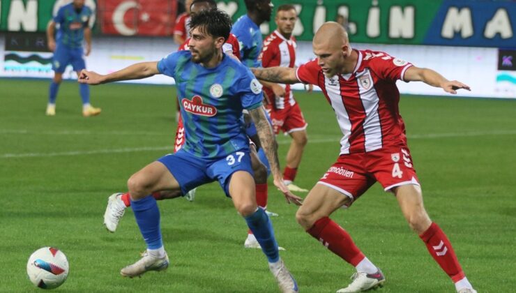 Çaykur Rizespor, Alanında Samsunspor’a Mağlup Oldu