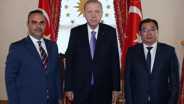 Cumhurbaşkanı Erdoğan, Chery International Başkanı Zhang Guibing’i Kabulladı