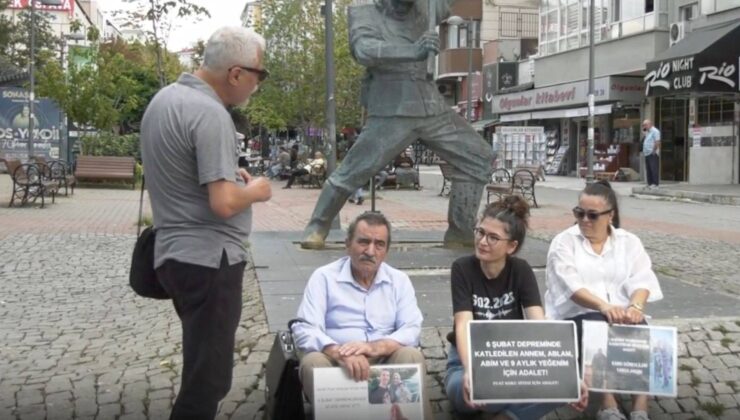 Depremzede Döne Kaya’dan Oturma Eylemi: “Kamu Görevlilerini Yargılamaktan Kaçınanlar, Devletin Asli Sorumluluğunu Örtmeye Çalışıyor”